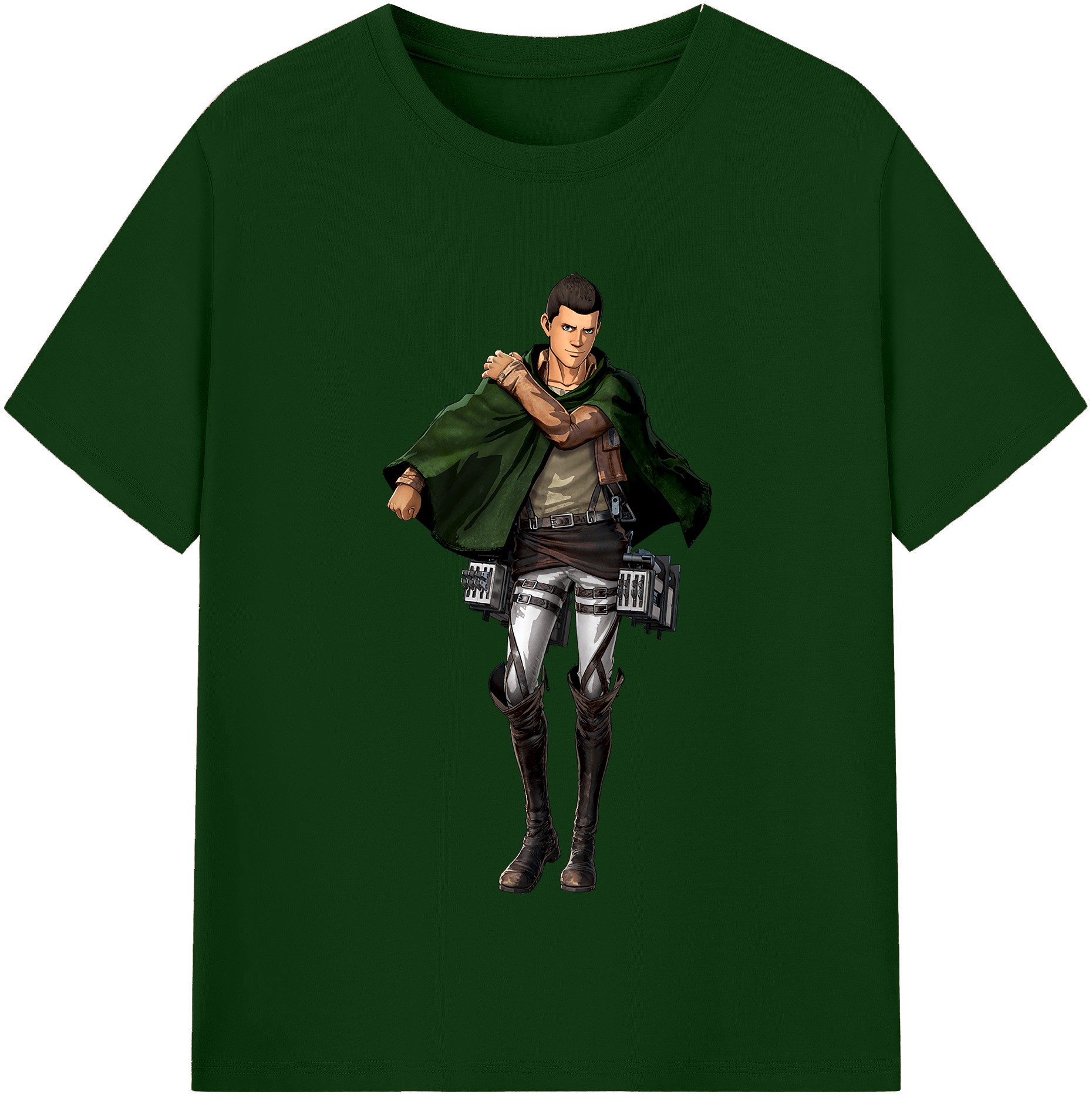 （画像用） 進撃の巨人 Attack on Titan 綿100％半袖Tシャツ（フロントプリント）